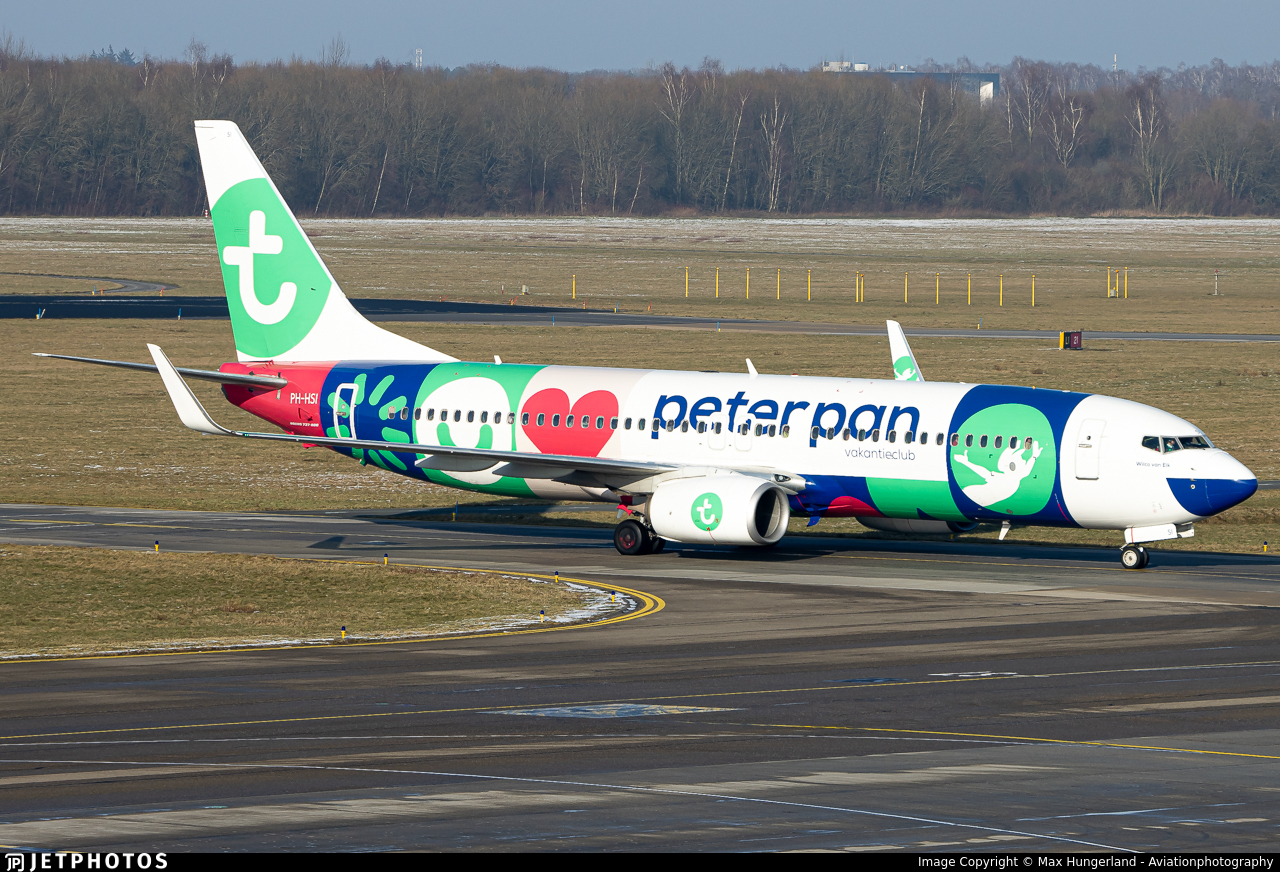 Transavia 'Peter Pan' 737-800 (PH-HSI)
