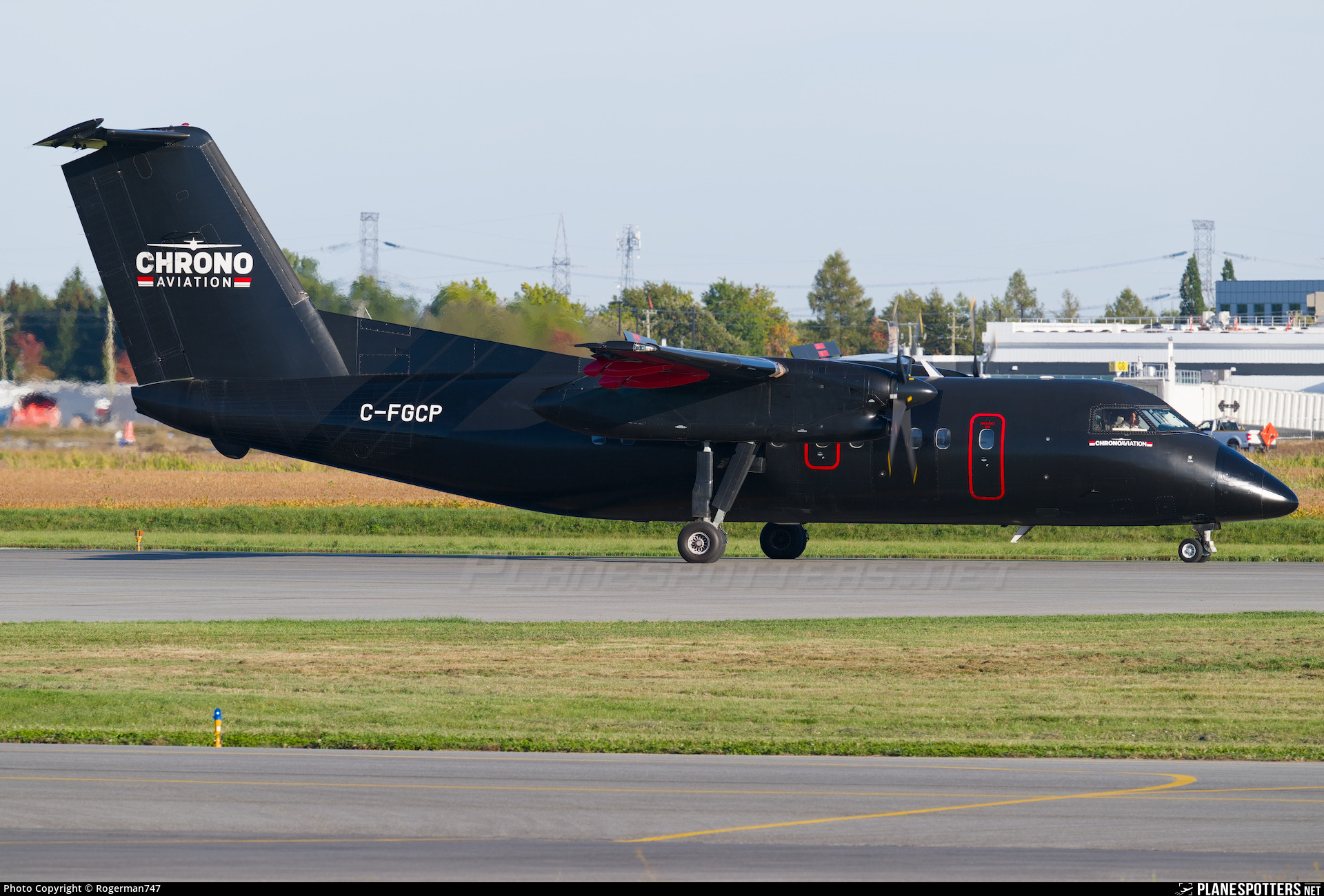 VirtualCol Dash 8-100 - C-FGCP - Chrono Aviation