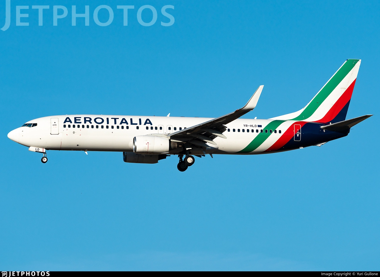 Hellojets b738 PMDG YR-HLD for MSFS20 (AEROITALIA LIVERY)