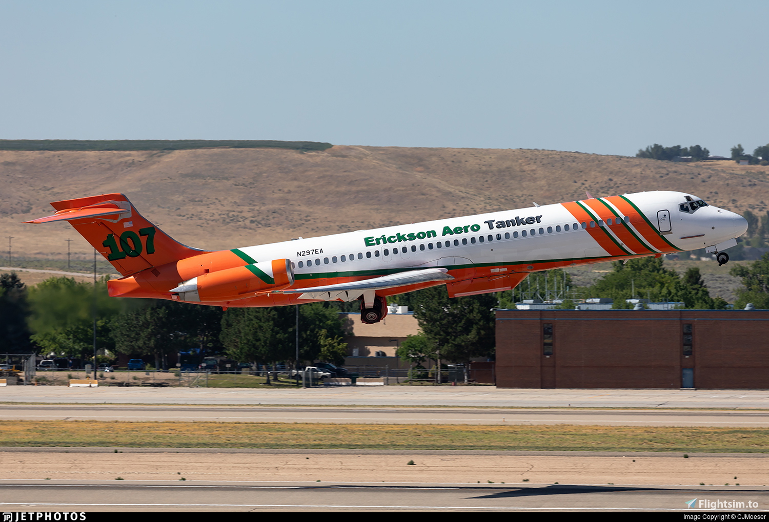 Fly the Maddog X 20th Anniversary MD-83 - N297EA (Tanker 107) - Erickson Aero Tanker