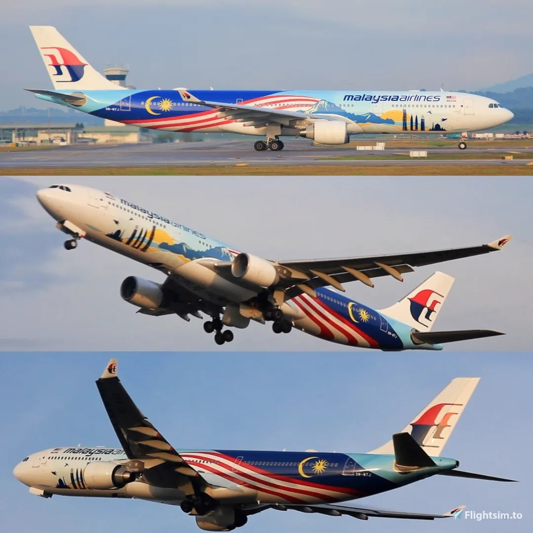 Malaysia Airlines A330-300 9M-MTJ livery