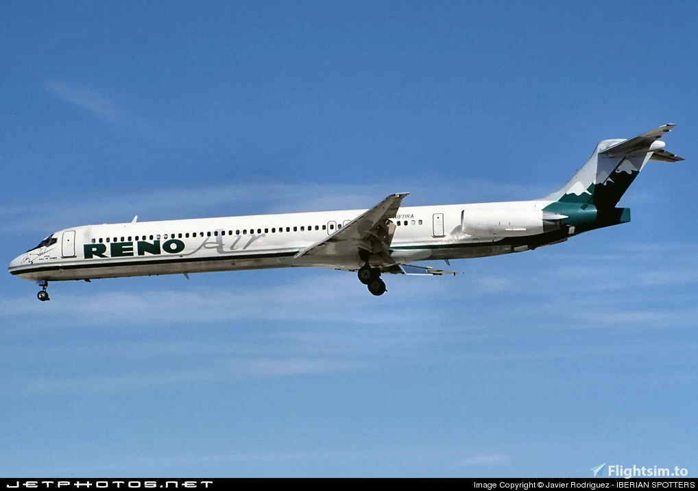 Reno Air MD 83- Fly the Maddog 20th edition- N871RA