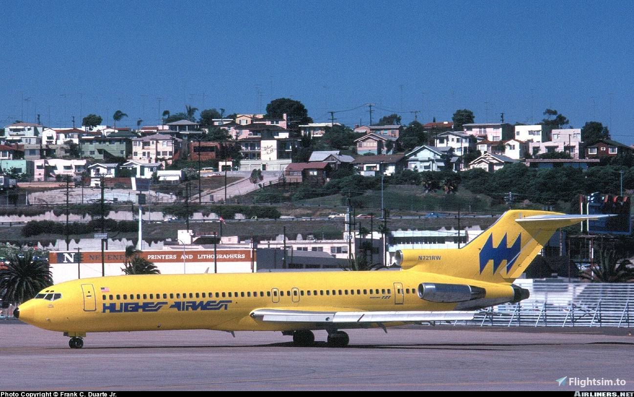 (FICTIONAL) Hughes Airwest Lockheed Tristar L-1011 | N101RW - "Spirit of the Flying Bananas"
