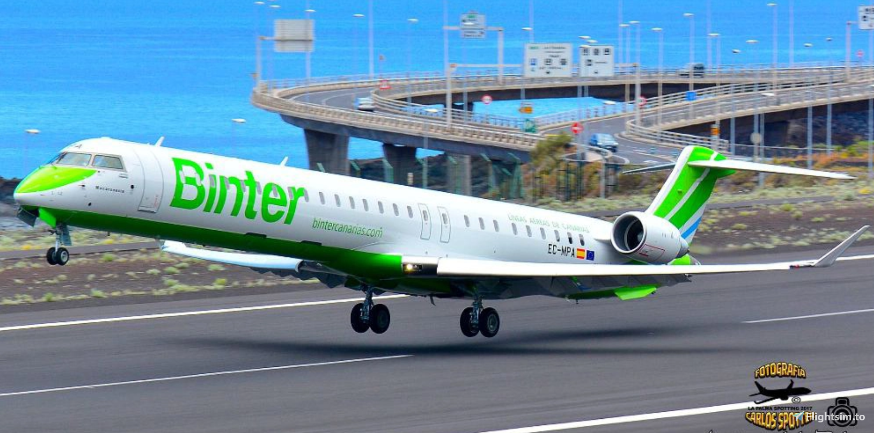 Binter Canarias Fokker100