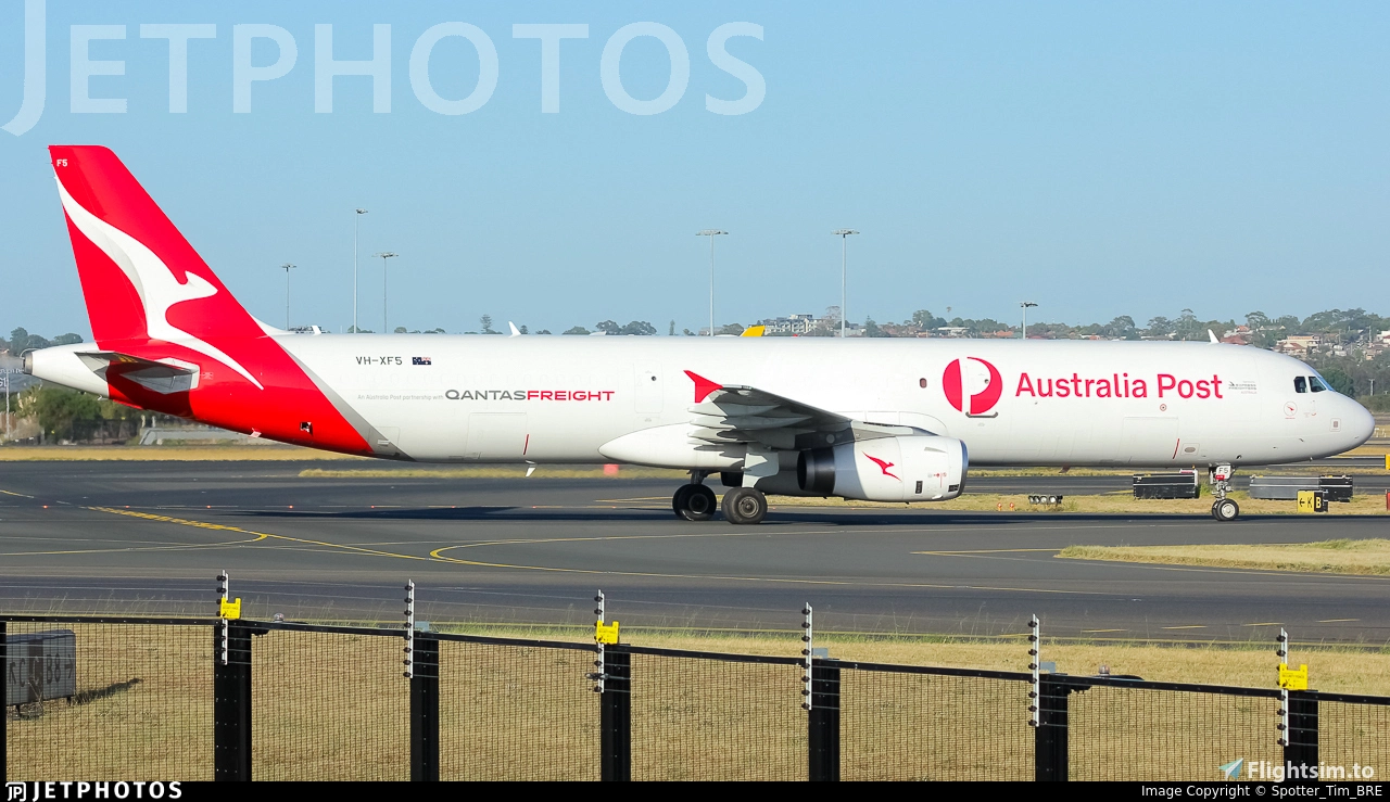 Qantas Freight A321