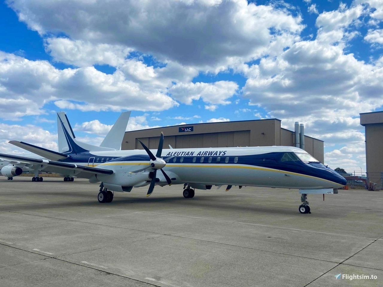 Saab 340B N681SA Aleutian Airways