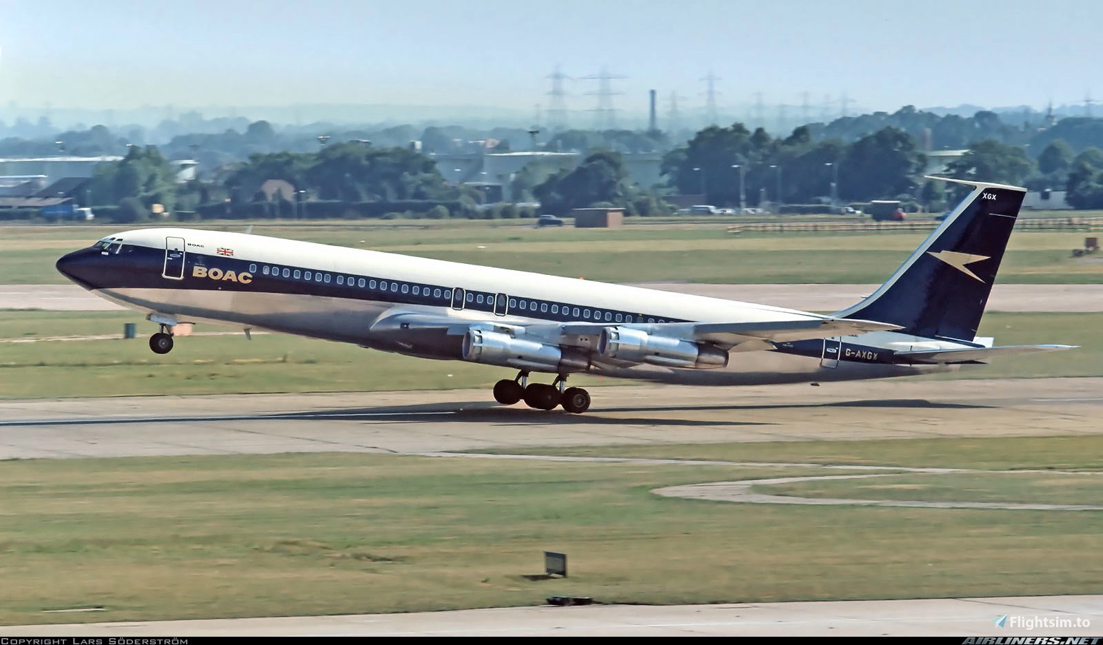 Boeing 707-320C - BOAC