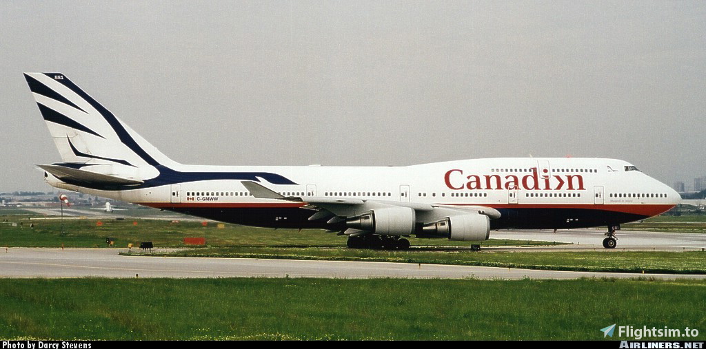 Canadian Airlines (Goose) 747-8I  N081CA