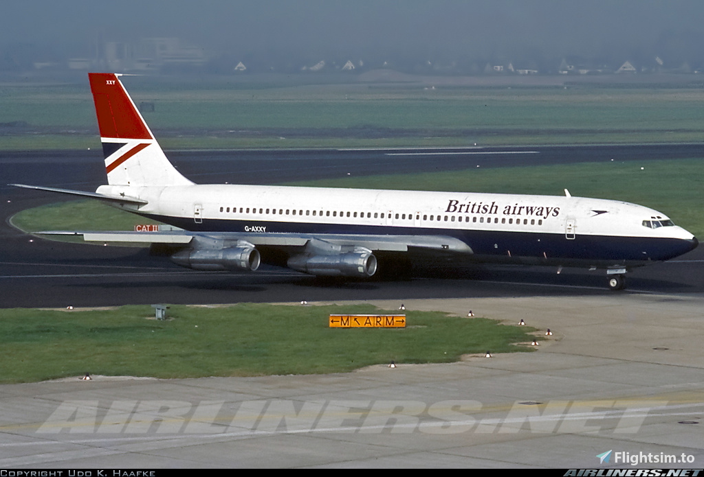 Microsoft Boeing 707-320C by Inibuilds/Working Title - G-AXXY - British Airways & British Airtours