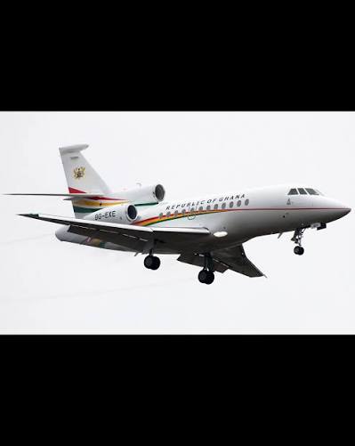 (Fictional) Falcon 50 — Registration (9G-EXE) — Republic Of Ghana