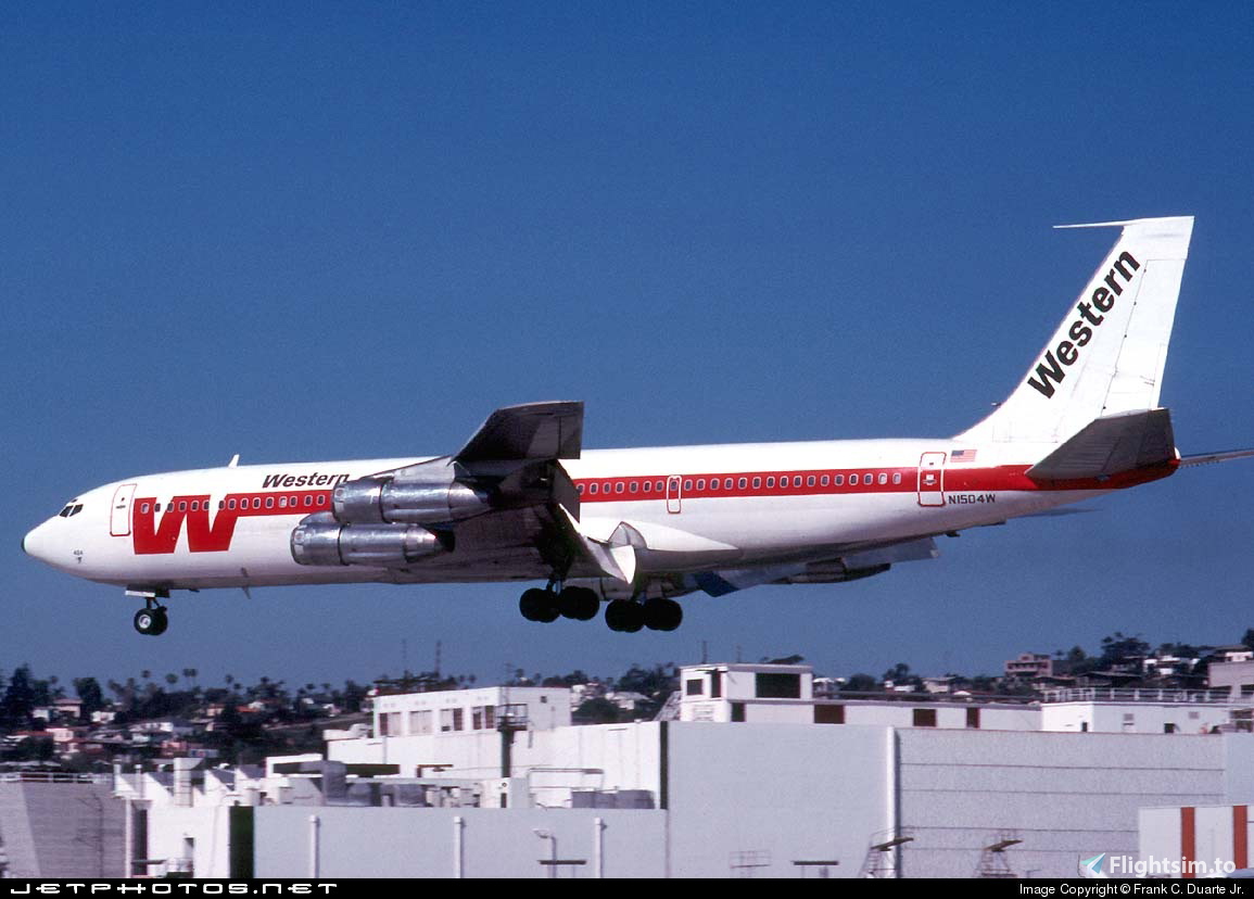 Western 707 livery