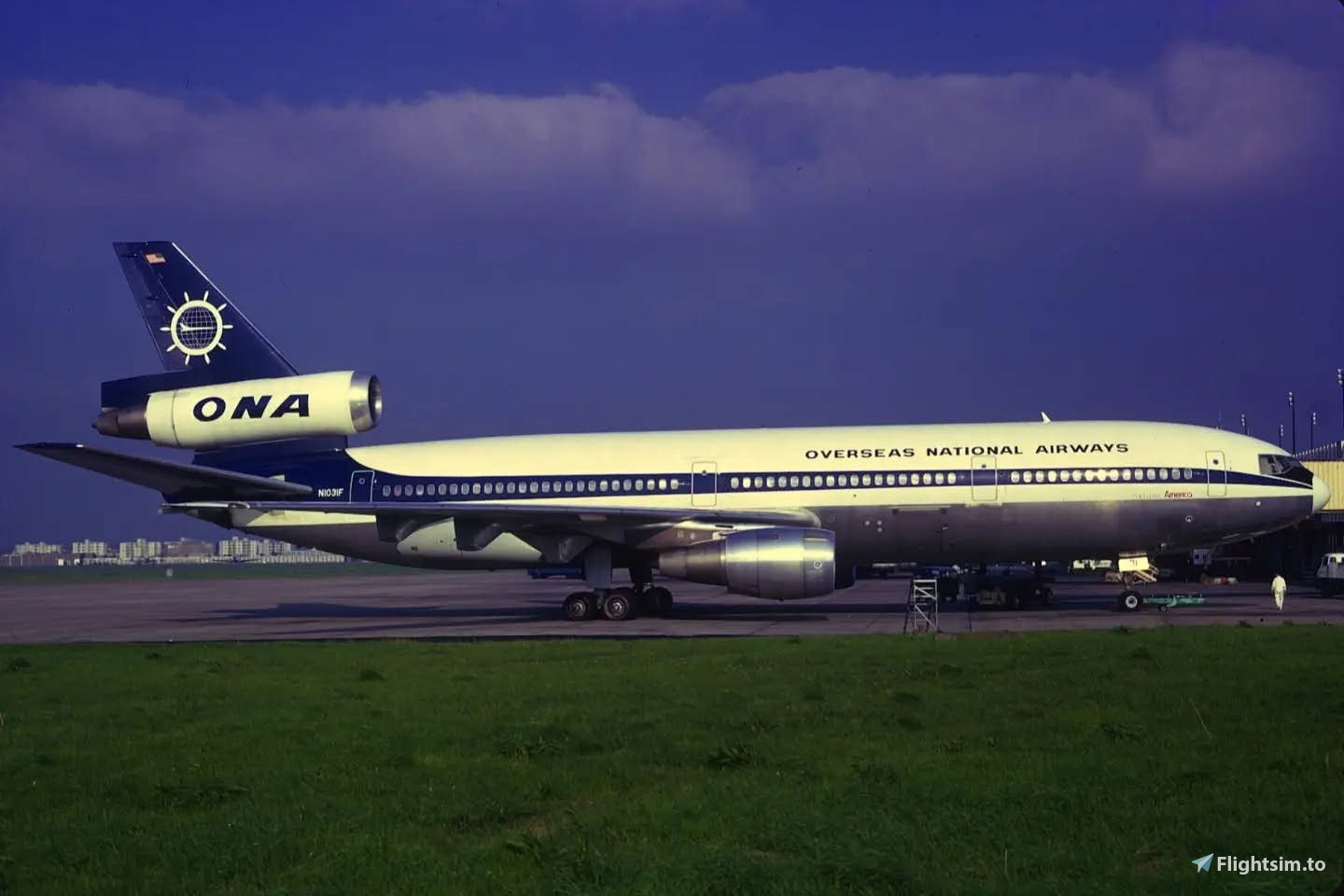 Overseas National Dc10 livery for the Md11 of TFDI