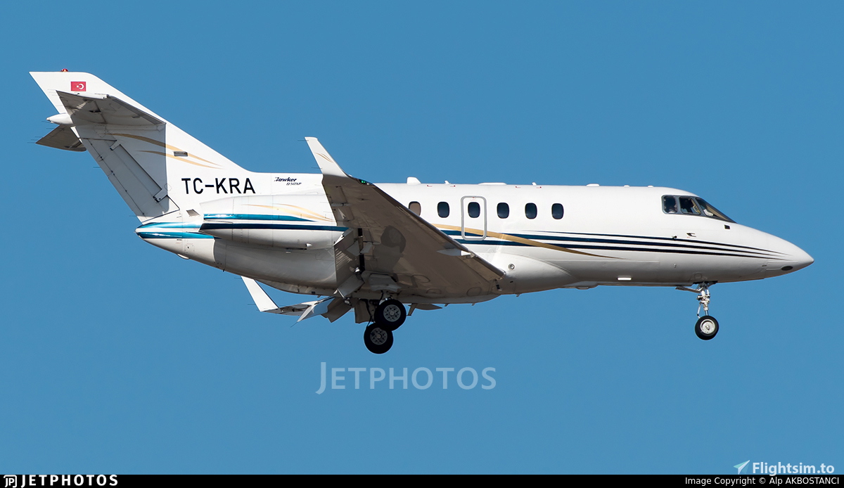 TC-KRA Hawker 800XP