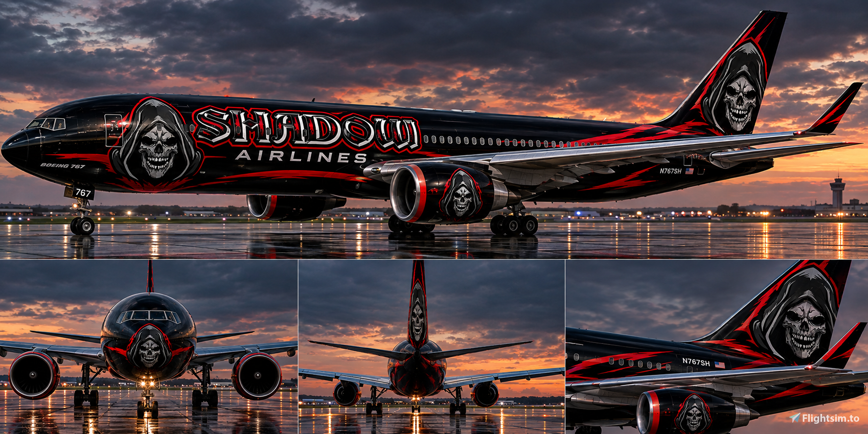 Shadow  airlines B767