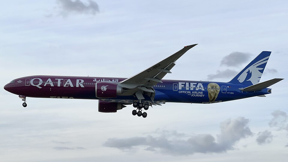 Qatar Airways WC26 PMDG 777-300ER Livery