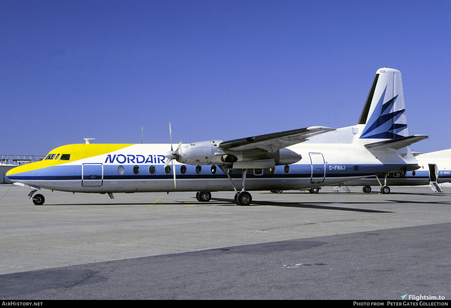 Inibuilds F27 - Nordair late livery