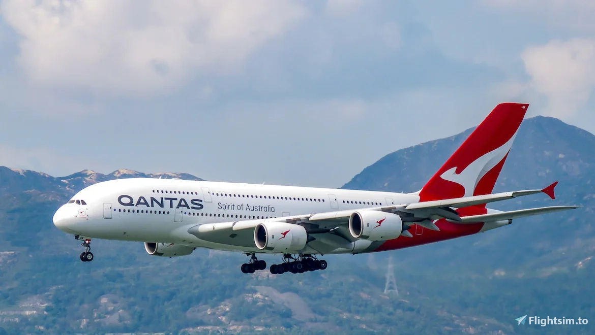 Qantas Inibuilds A380 Pack