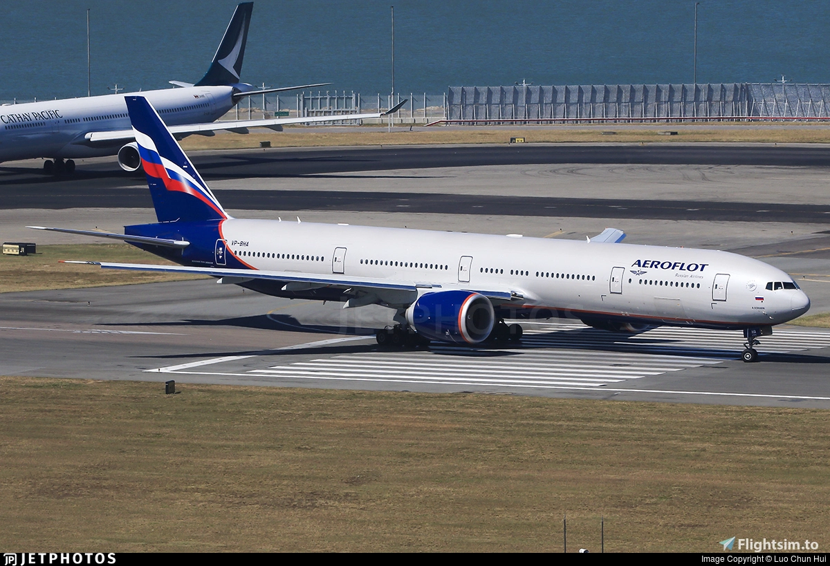 Aeroflot - Russian Airlines PMDG 777-300ER VP-BHA for MSFS2020 and 2024