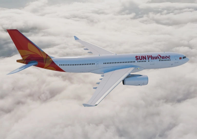 Sun phu quoc airlines a330-200 inibuilds.