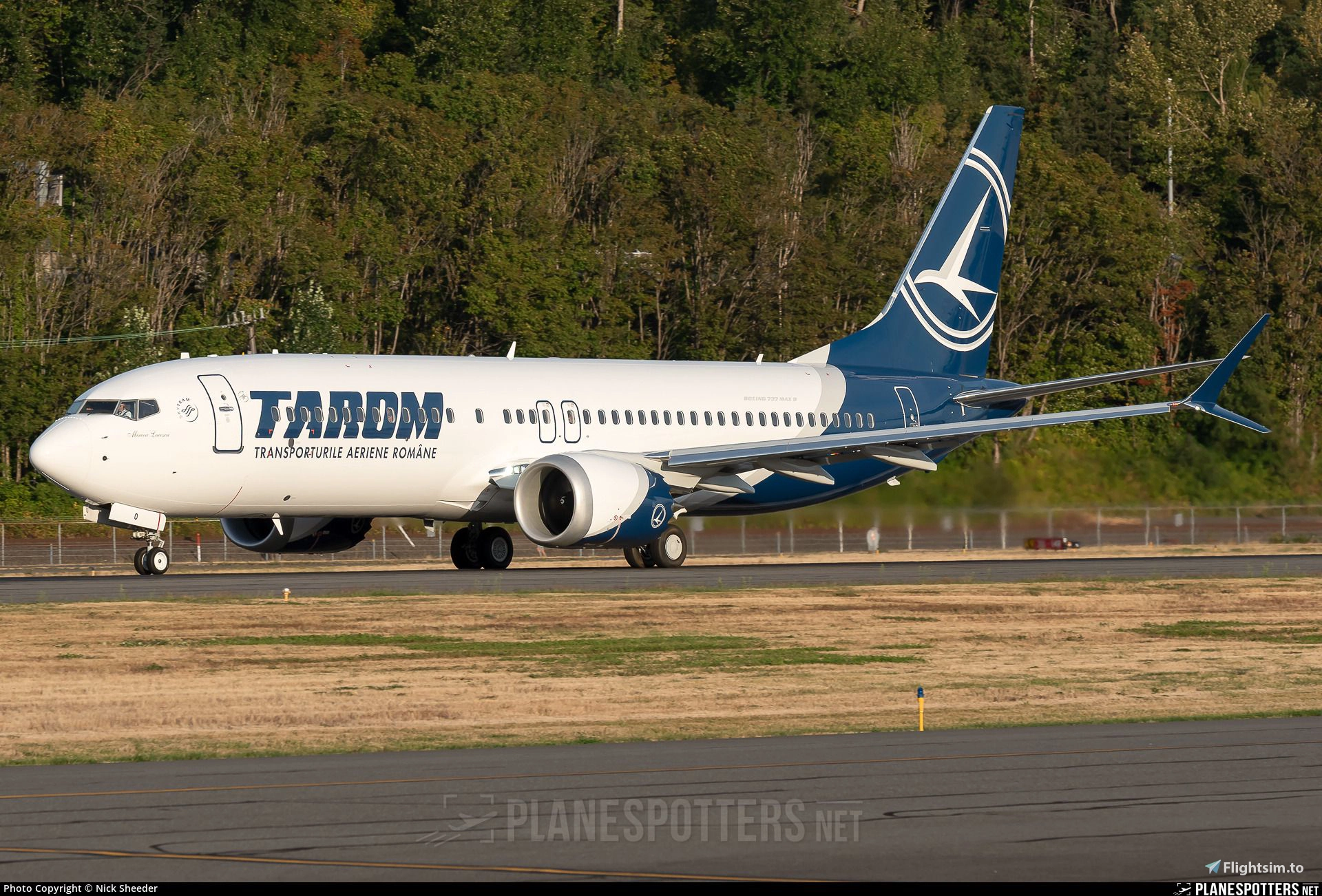 TAROM YR-BGO First TAROM 737MAX8