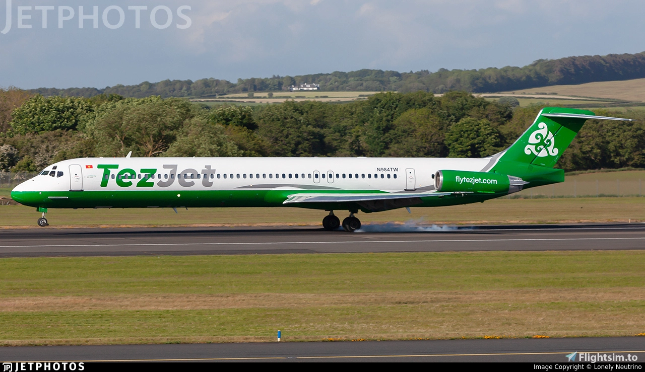 FlyTheMaddogX MD-83 - EX-80017/N984TW - TezJet Airlines