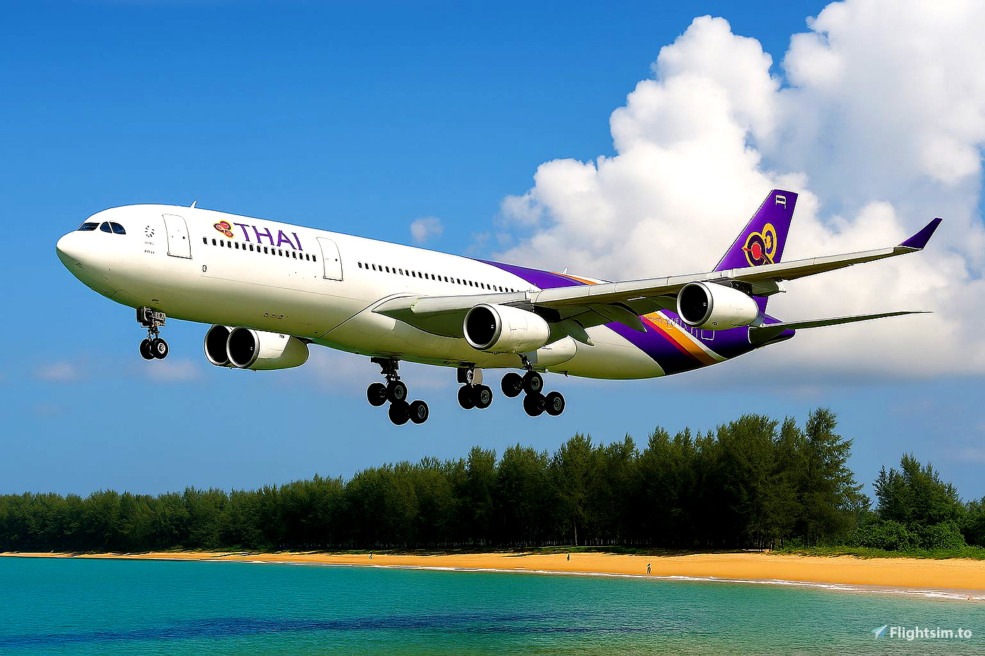 Liveries Anfragen - IniBuilds A340-300 Thai Air - Flightsim.to