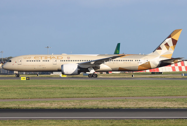 Etihad livery for Bravoairspace 787-9