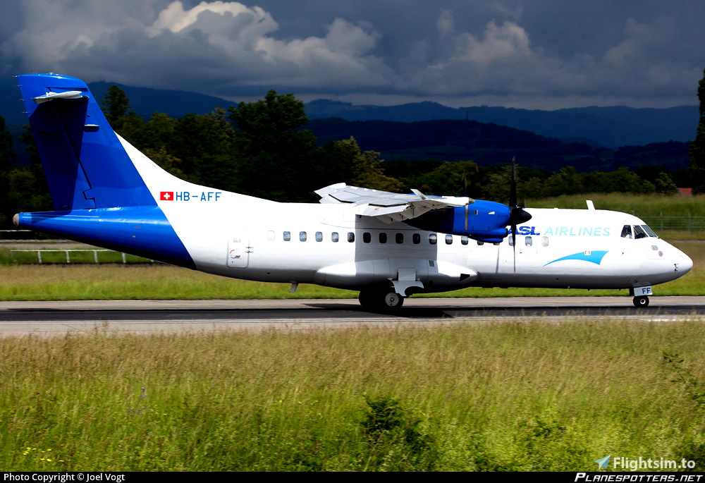 Liveries Requests - Asobo AT46 - HB-AFF - ASL Airlines Switzerland ...
