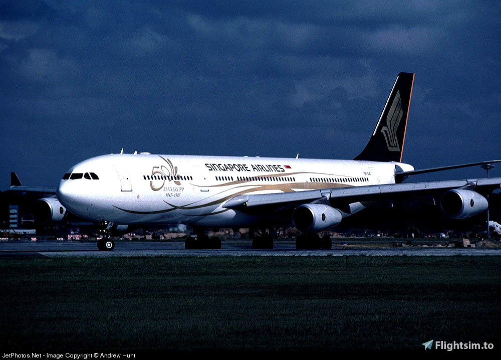 Liveries Demandes - SIA A343 50th Livery - Flightsim.to