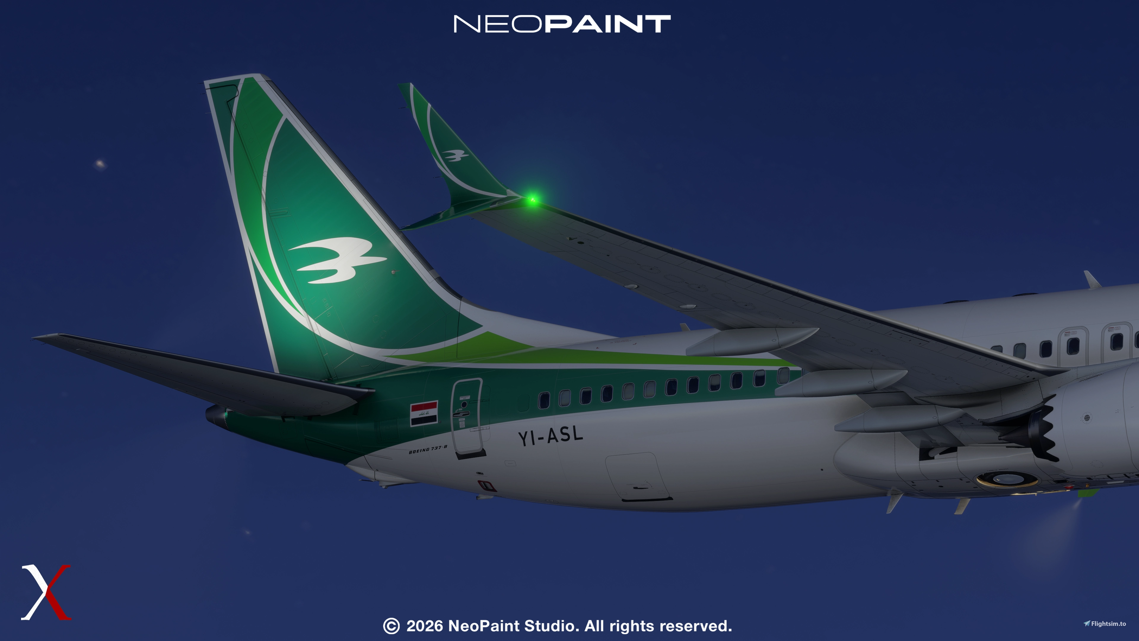 Iraqi Airways Fleet | iFly 737-8 image 1