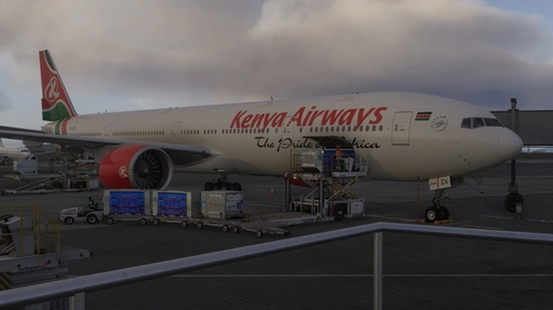 Kenya Airways B777-300 Update