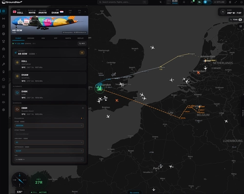 Groundnav 1.0.9 is ready for inibuilds A380