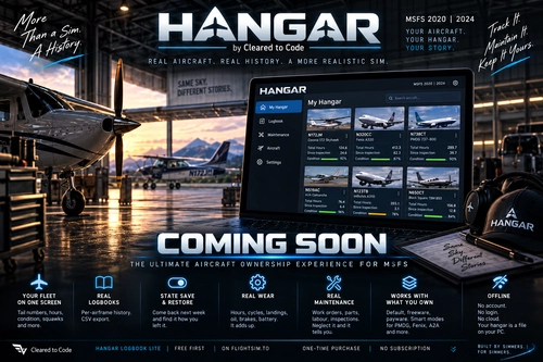 ✈️ HANGER — COMING SOON
