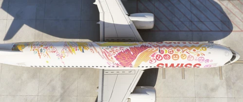 SWISS A220 special livery HB-JCA