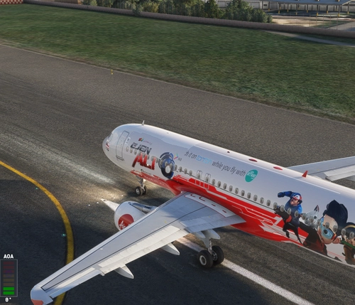 Malaysia Air Asia Ejen Ali Special Livery