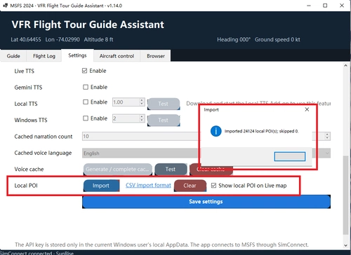 VFR Flight Tour Guide Assistant 1.14.0 Is Coming Soon