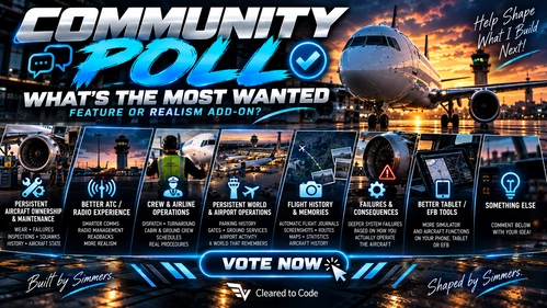 🗳️ POLL — MOST WANTED REALISM ADD-ON