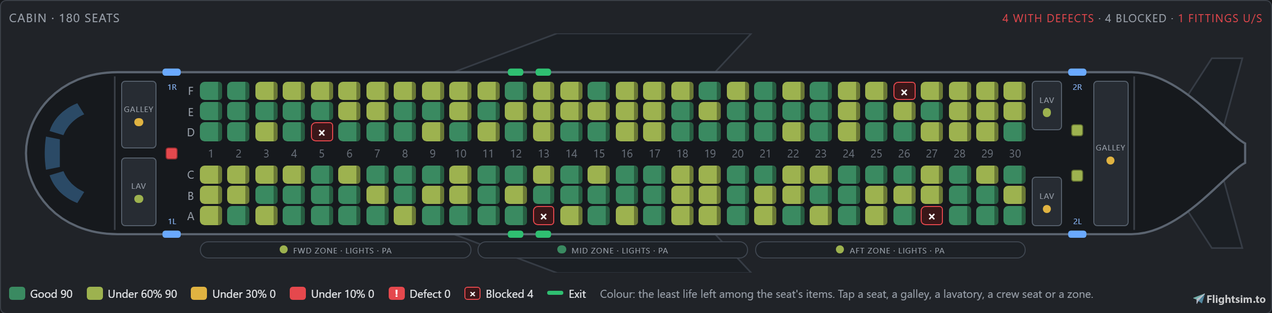 Fenix TechLog 0.9.0: takeoff and landing performance from Fenix's own calculators, Send to MCDU, and two fixes image 2