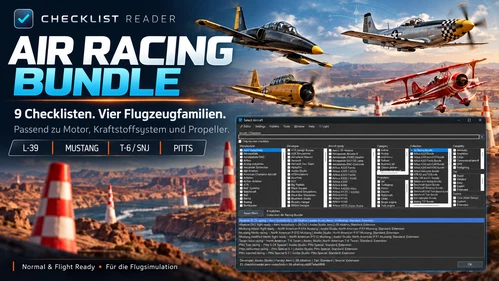 Air Racing Bundle — why nine checklists?