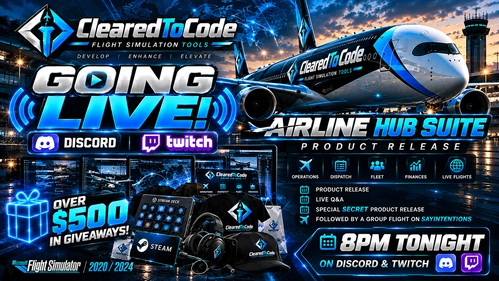 LIVE NOW: Airline Hub Suite release + Q&A