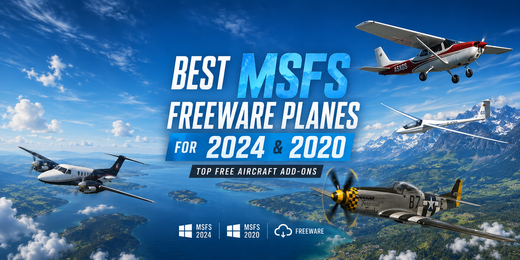 Best MSFS Freeware Planes for 2024 & 2020: Top Free Aircraft Add-Ons