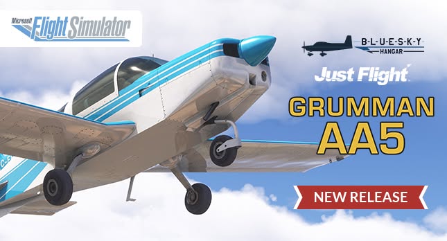NEW RELEASE  - GRUMMAN AA5 FOR FS2020 & FS2024
