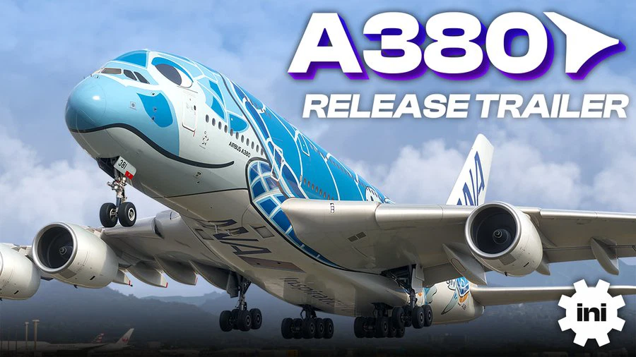 iniBuilds A380 Release Trailer!