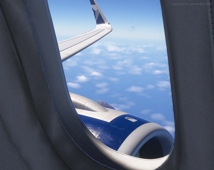 Flight Simulator wallpaper 1358x1079 by samtheflightsim