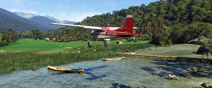 Flight Simulator wallpaper 3440x1440 by HeKa48
