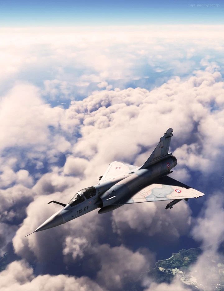 Flight Simulator wallpaper 1113x1440 by scorpi