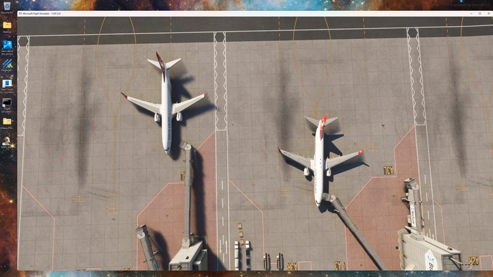 Flight Simulator wallpaper 2560x1440 by dulce1021