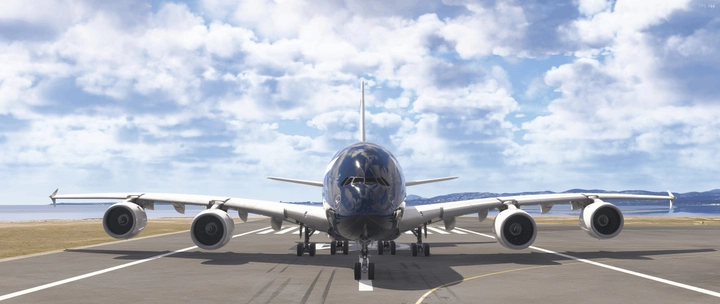 Flight Simulator wallpaper 5120x2160 by CONVEEN