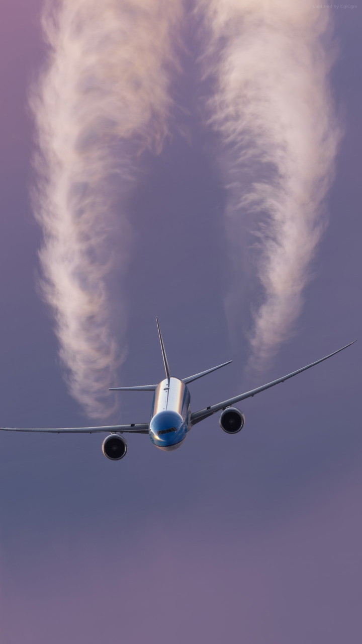 Flight Simulator wallpaper 1440x2560 by CgiCgm