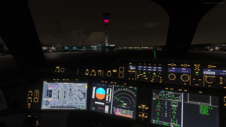 Flight Simulator wallpaper 1920x1080 by kabrupt